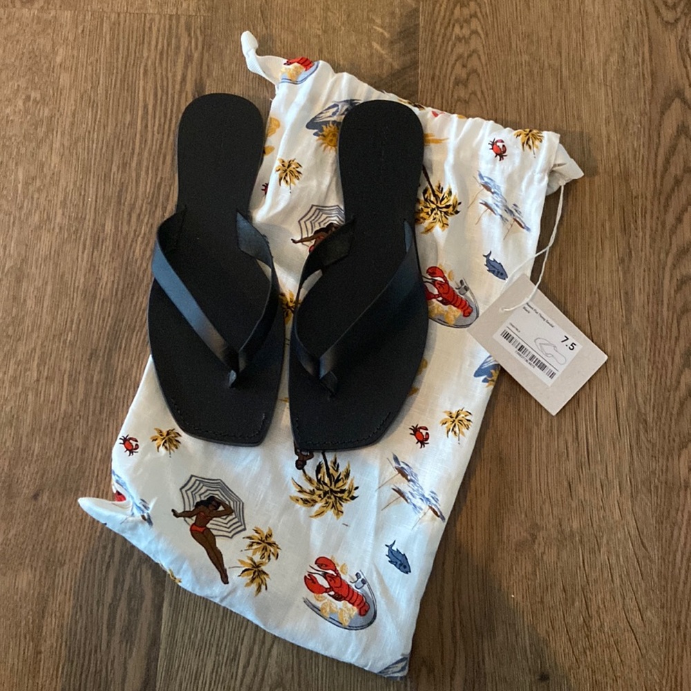 NWT Reformation leather sandals